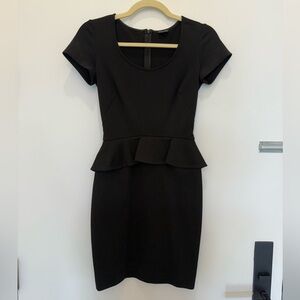 Club Monaco Black Mini Dress